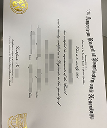 What are the benefits of buy fake American Board of Psychiatry and Neurology Certificate?