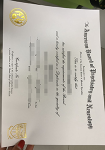 The American Board of Psychiatry and Neurology Certificate, Buy Fake The American Board of Psychiatry and Neurology Certificate