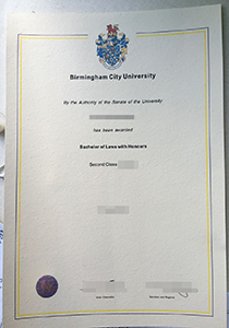 Birmingham City University Degree, Buy Fake Birmingham City University Degree
