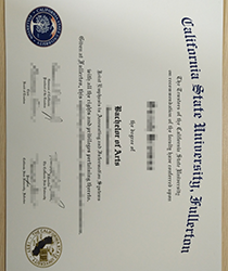 Buy Fake California State University Fullerton Degree