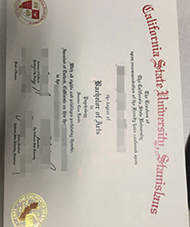 Get Fake California State University Stanislaus Diploma