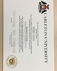 Buy fake diploma of Carleton University fake diploma