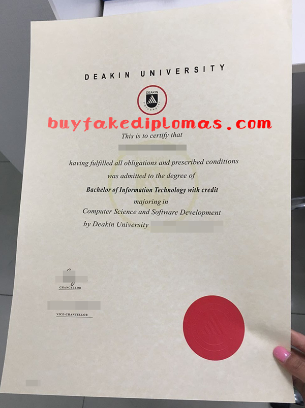Deakin University Degree, Buy Fake Deakin University Degree