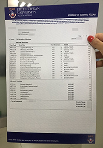 Edith Cowan University Transcript, Buy Fake Edith Cowan University Transcript