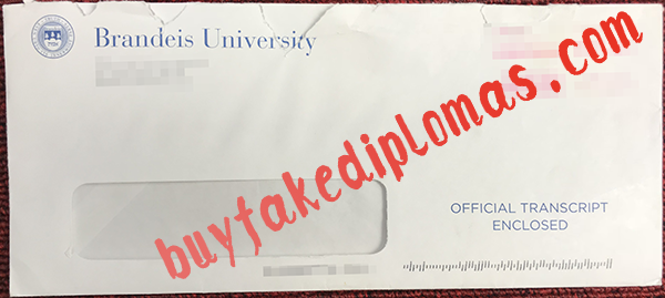 Brandeis University Envelope, Buy Fake Brandeis University Envelope