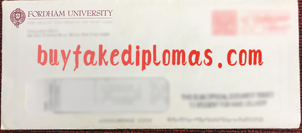 Fordham University Envelope, Buy Fake Fordham University Envelope