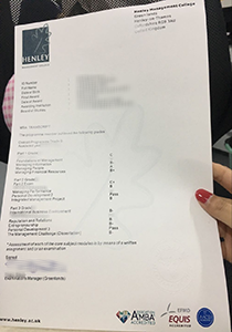 Henley Management College Transcript, Buy Fake Henley Management College Transcript