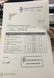 Leeds Metropolitan University Transcript, buy fake Leeds Metropolitan University Transcript