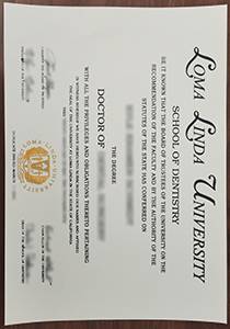 Loma Linda University Diplopma, Buy Fake Loma Linda University Diplopma