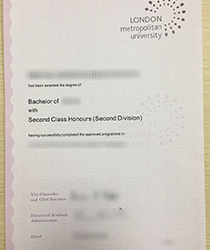 London Metropolitan University Diploma