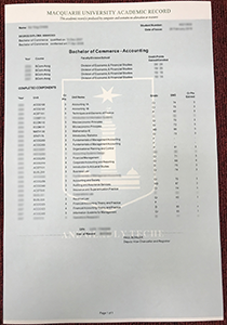Macquarie University Transcript, Buy Fake Macquarie University Transcript