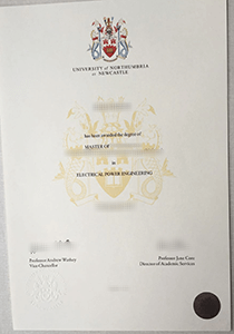 Northumbria University Diploma, Buy Fake Northumbria University Diploma