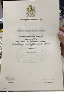 Nottingham Trent University Diploma, Buy Fake Nottingham Trent University Diploma