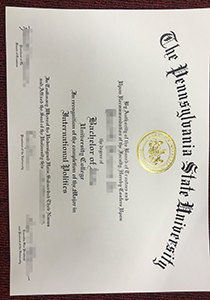 Pennsylvania State University Diploma, Buy Fake Pennsylvania State University Diploma