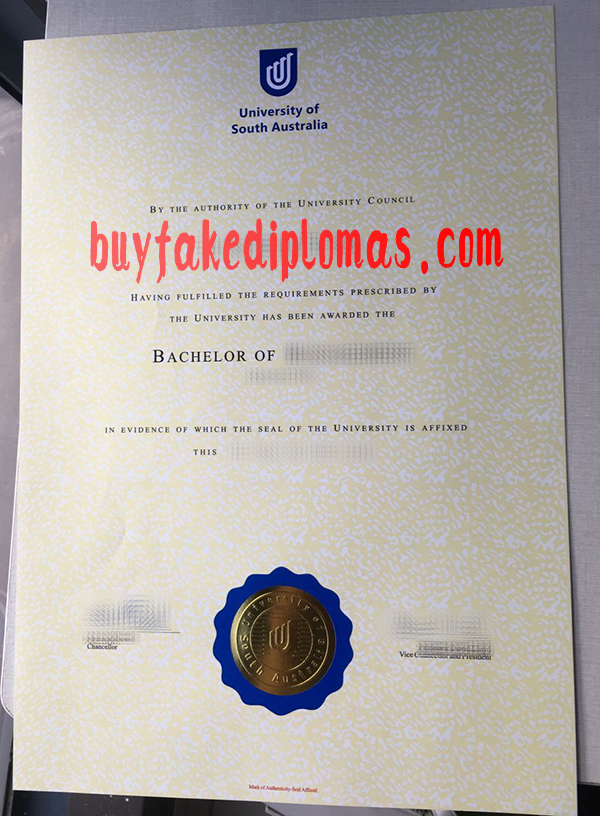 University of South Australia Diploma, Buy Fake University of South Australia Diploma