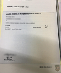 Introduction to Cambridge University International Examinations Board Qualification Certification