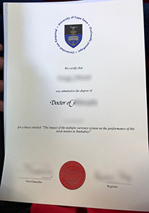 University of Cape Town Diploma, Buy Fake University of Cape Town Diploma