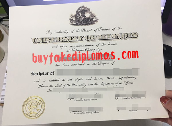 University of Illinois Diploma, Buy Fake University of Illinois Diploma