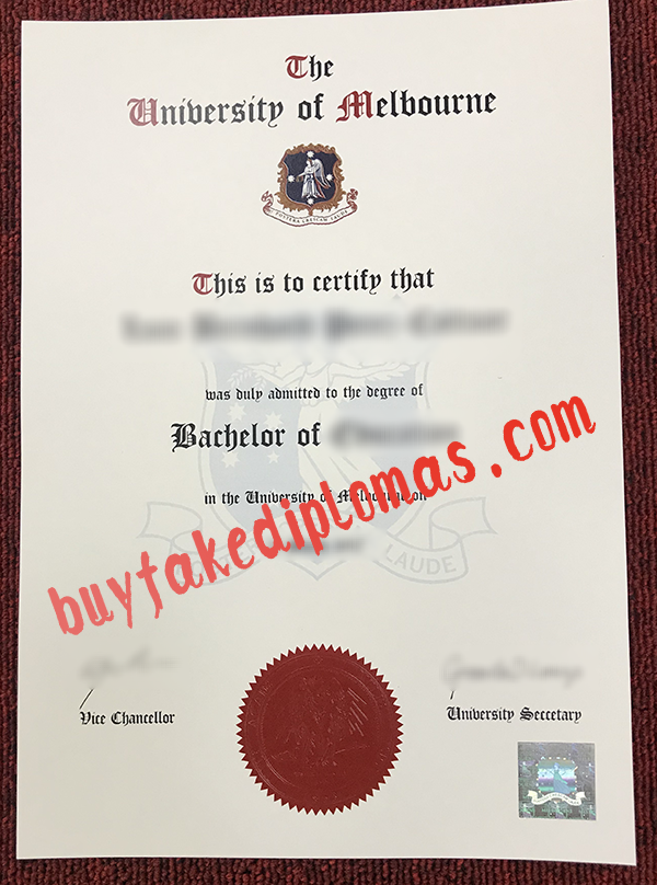 University of Melbourne Diploma, Buy Fake University of Melbourne Diploma