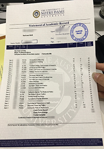 University of Notre Dame Australia Transcript, Buy Fake University of Notre Dame Australia Transcript