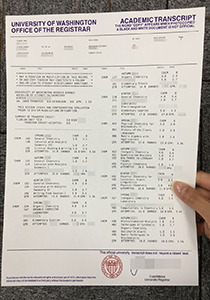 University of Washington Transcript, Buy Fake University of Washington Transcript