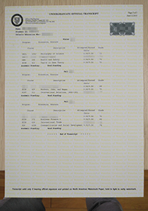 University of Waterloo Transcript, Buy Fake University of Waterloo Transcript