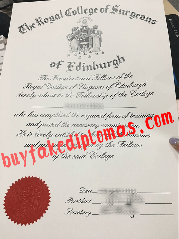 Royal College of Surgeons Diploma, Buy Fake Royal College of Surgeons Diploma