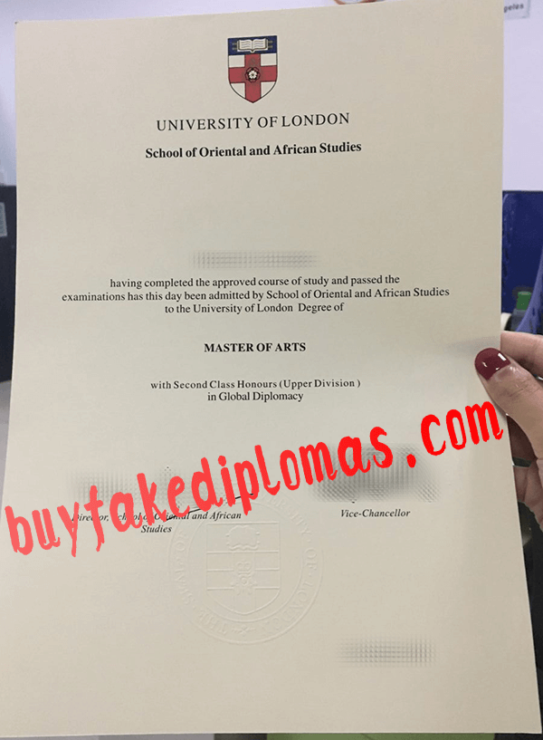 School of Oriental and African Studies Diploma, Buy Fake School of Oriental and African Studies Diploma