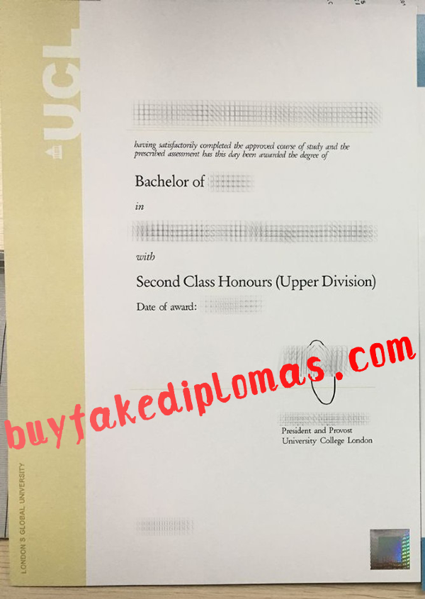 University College London Diploma, Buy Fake University College London Diploma