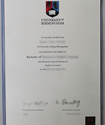 Buy fake diploma of University of Birmingham fake diploma