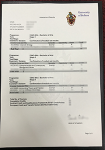 University of Bolton Transcript, Buy Fake University of Bolton Transcript