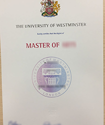 Buy fake diploma of University of Westminster fake diploma