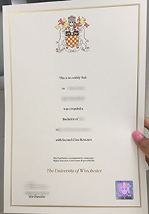 University of Winchester Diploma, Buy Fake University of Winchester Diploma