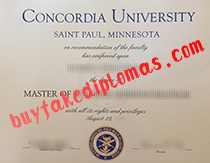 Concordia University Saint Paul Minnesotta Diploma, buy fake Concordia University Saint Paul Minnesotta Diploma