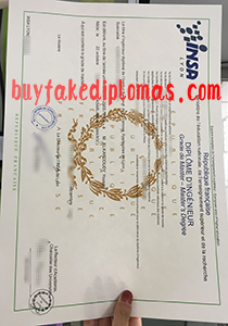 INSA LYON Certificate, buy fake INSA LYON Certificate