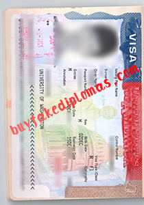 Fake VISA UNITED STATES OF AMERICA