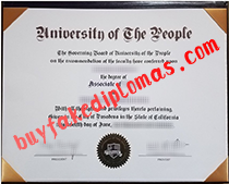 University of The People Degree, buy fake University of The People Degree