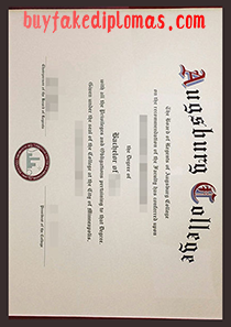 Fake Augsburg College Degree