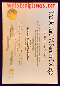 Bernard M. Baruch College Degree, Buy Fake Bernard M. Baruch College Degree