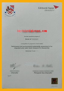 Edinburgh Napier University Degree, Buy Fake Edinburgh Napier University Degree
