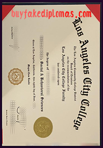 Los Angeles City College Degree, Buy Fake Los Angeles City College Degree