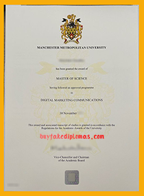 Manchester Metropolitan University Degree, Buy Fake Manchester Metropolitan University Degree