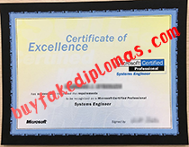 Microsoft Certificate, Buy Fake Microsoft Certificate