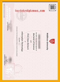 Middlesex University Degree, Buy Fake Middlesex University Degree