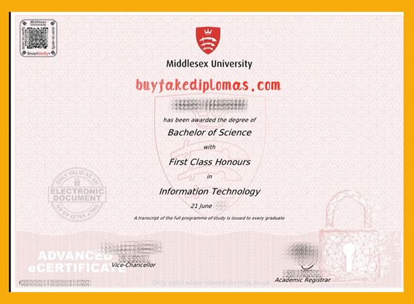 Middlesex University Degree, Buy Fake Middlesex University Degree