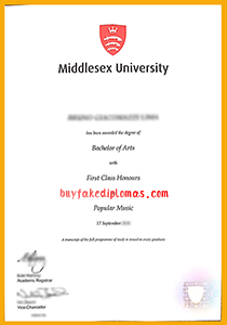 Middlesex University Diploma, Buy Fake Middlesex University Diploma