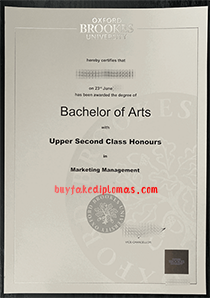 Oxford Brookes University Degree Certificate, Buy Fake Oxford Brookes University Degree Certificate