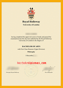 Royal Holloway Degree, Buy Fake Royal Holloway Degree