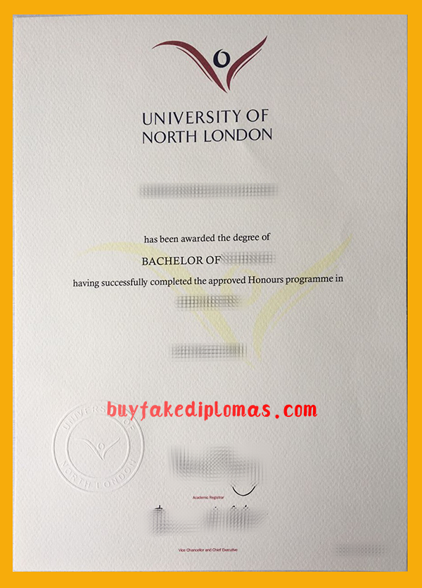University of North London Degree, Buy Fake University of North London Degree