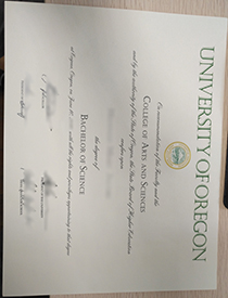 Fake University of Oregon Degree